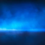 Blue mist or cooling vapor effect representing patio misting systems