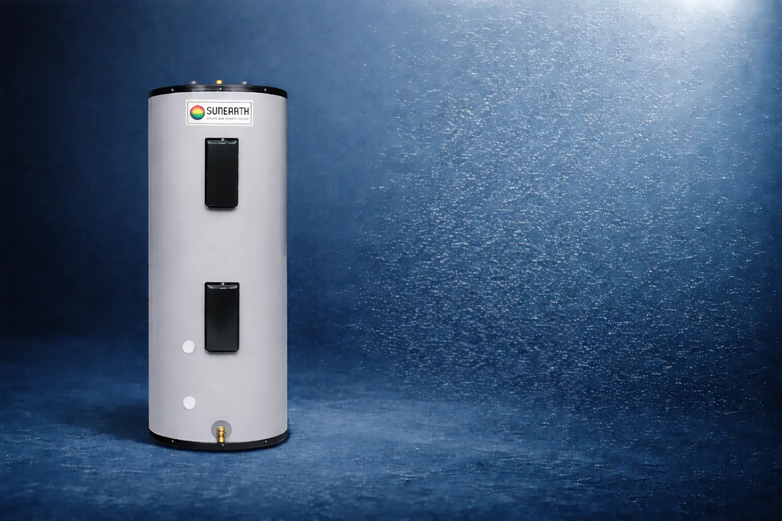 Solar hot water storage tank